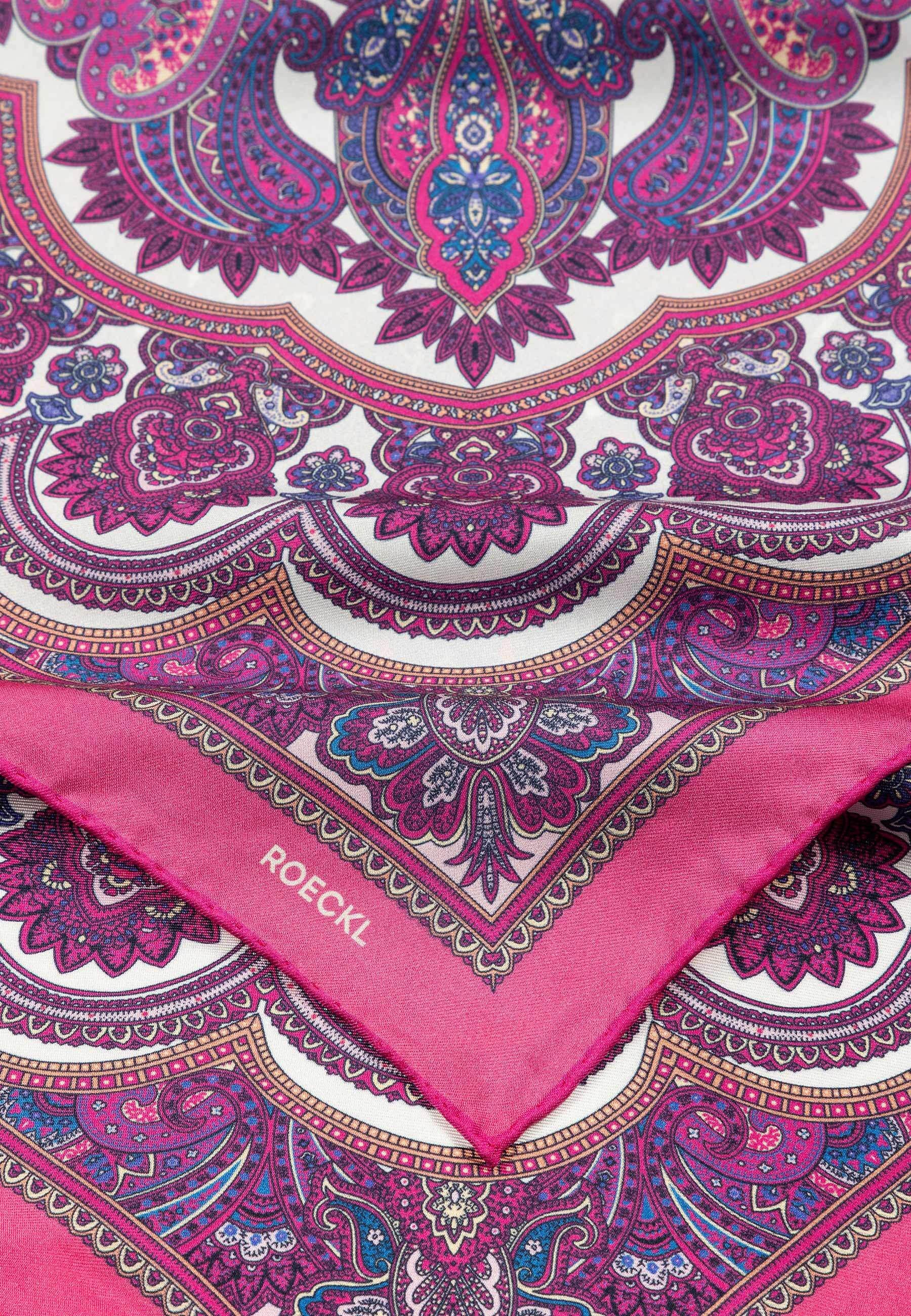Roeckl Nickituch FINE PAISLEY, Nicki Seidentuch mit Paisley Muster
