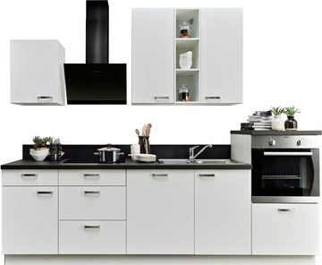 Express Küchen Küchenzeile Bari, mit Soft-Close-Funktion und Vollauszügen, vormontiert, Breite 280 cm