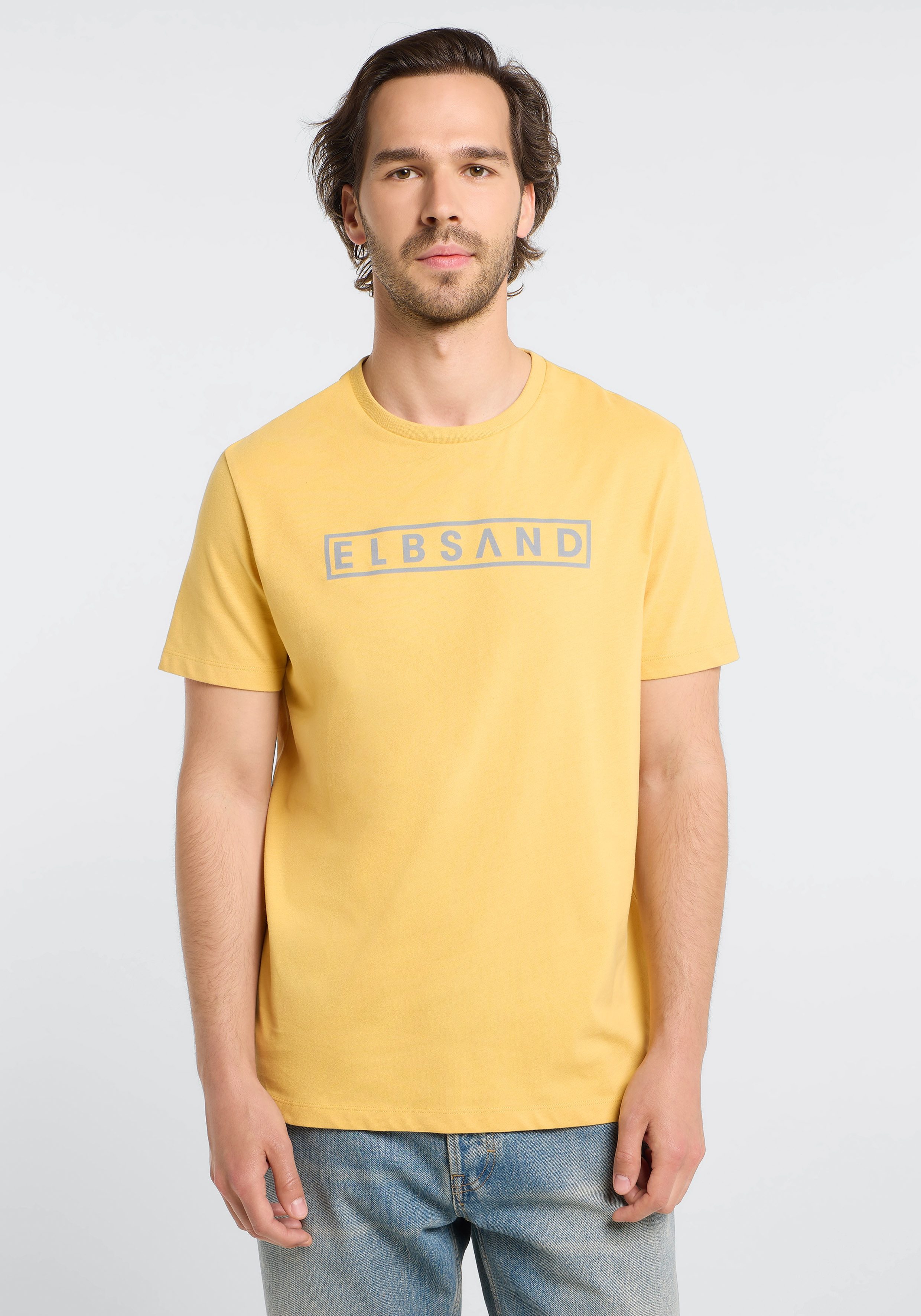 Elbsand T-Shirt Finn Herren Rundhalsausschnitt, regular fit