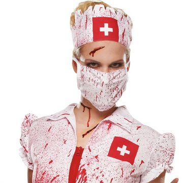 Party x People Zombie-Kostüm Bloody Nurse Krankenschwester für Damen