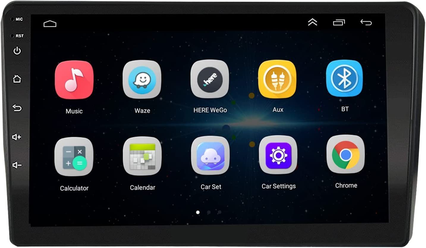 GABITECH 9 Zoll Android 11 Autoradio GPS Navi für Audi A4 S4 RS4 B6 B7  RNS-E Einbau-Navigationsgerät