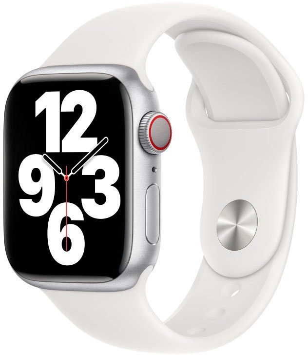 Apple Uhrenarmband 41mm Sport Band White | Uhrenarmbänder