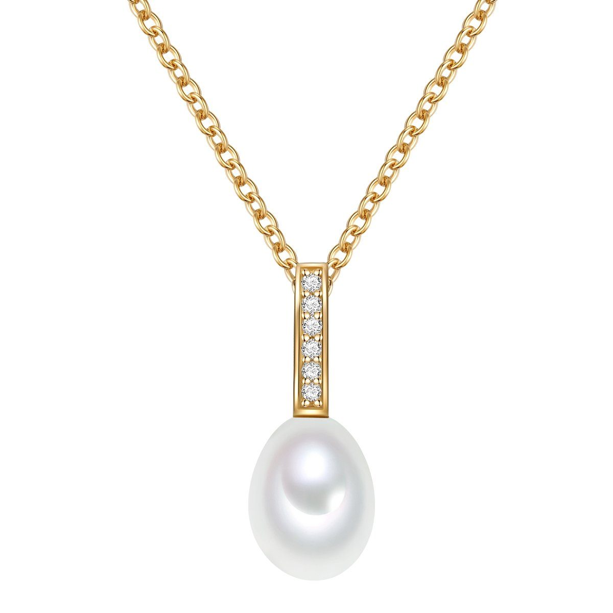 Silberkette gelbgold
