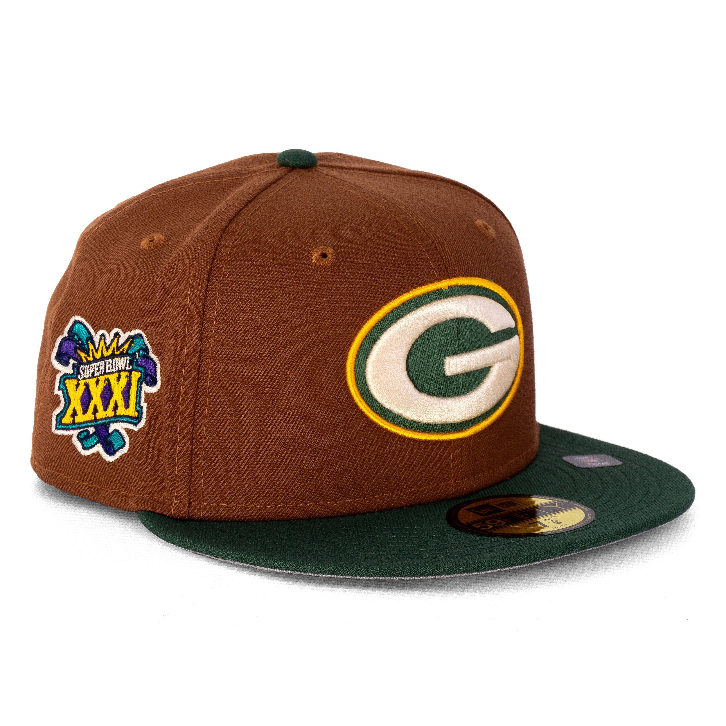 New Era Baseball Cap Cap New Era Harvest Green Bay Packers (1-St)