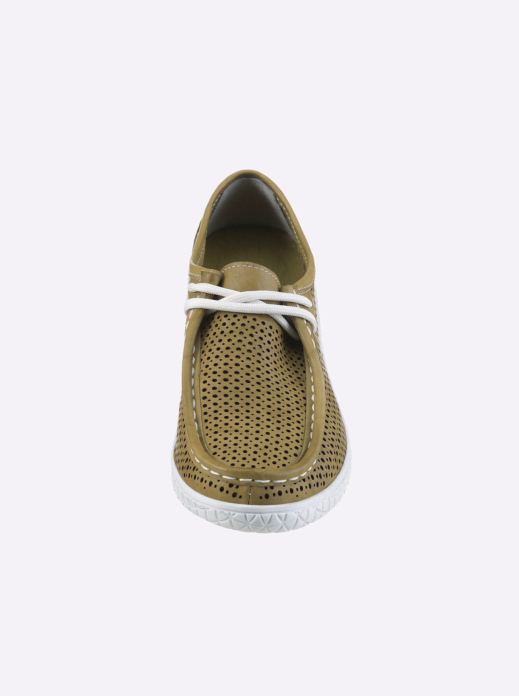 Gemini Schnürschuh Sneaker weiche Polsterung, Wechselfußbett