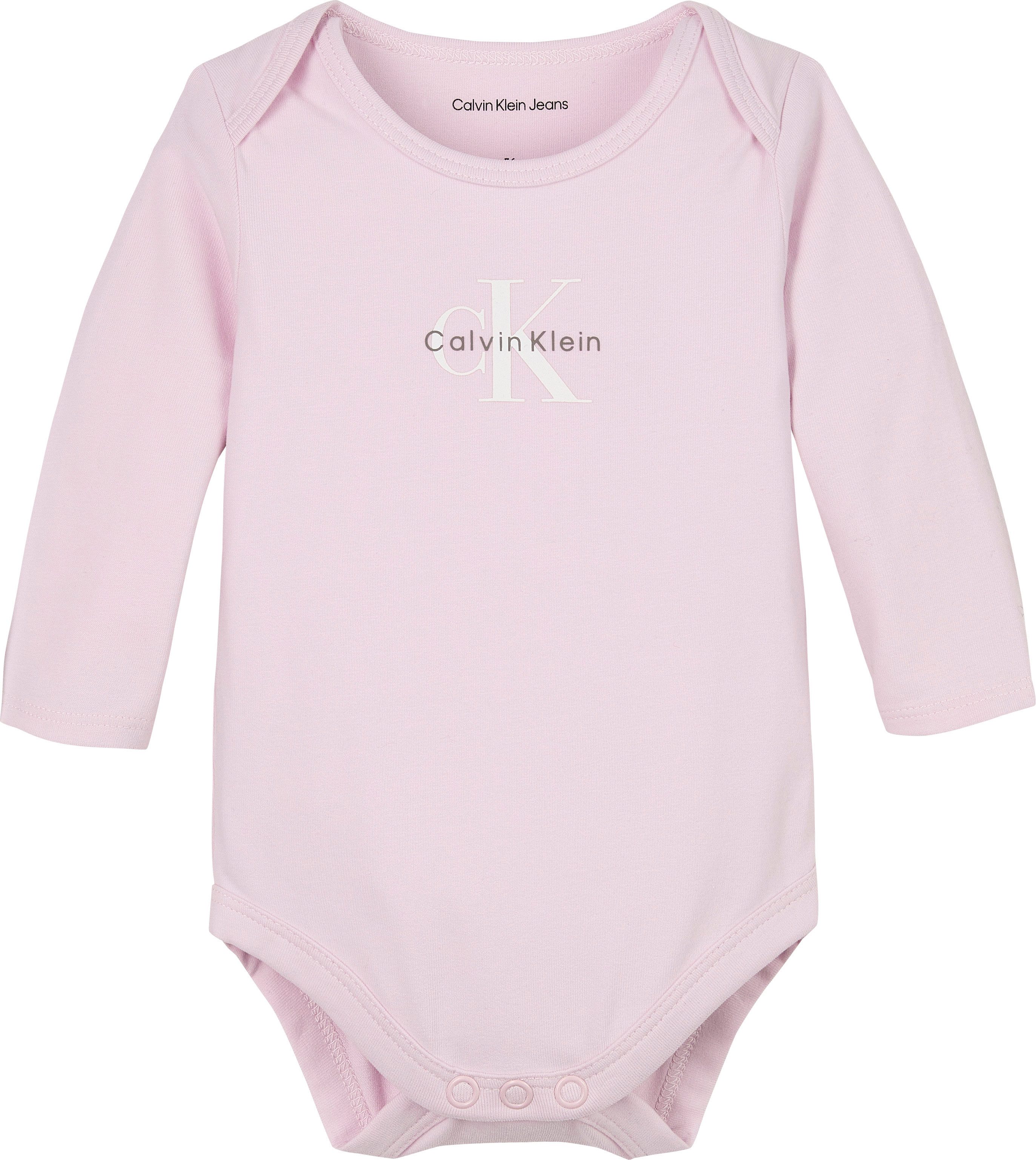 Calvin Klein Jeans Langarmbody für Babys bis 2 Jahre