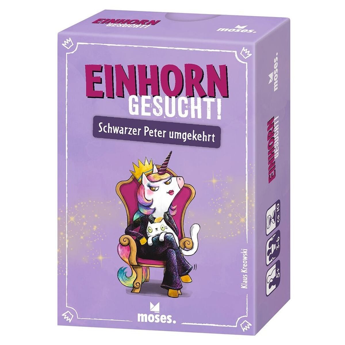 Moses. Verlag Spiel Einhorn - T-Rex gesucht! Kartenspiel ab 5 Jahren 3–6 Spieler