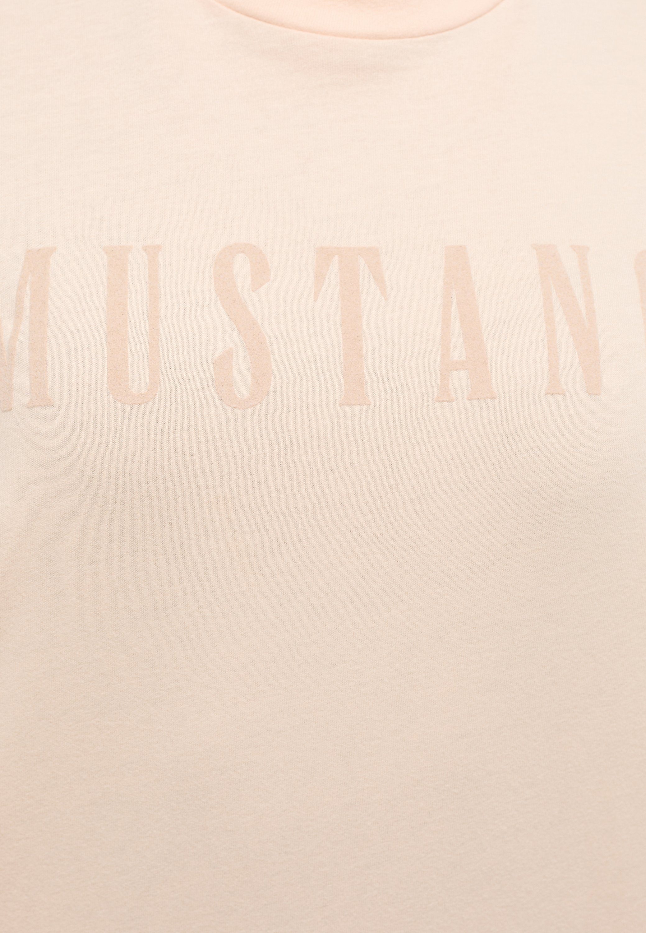 T-Shirt Kurzarmshirt MUSTANG hellrosa Mustang T-Shirt