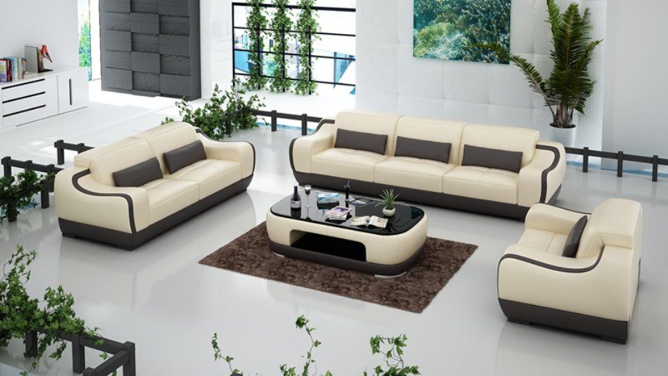 Wohnlandschaft Sofa 3+2+1 JVmoebel Moderne Set Made Europe luxus Garnitur in Neu,