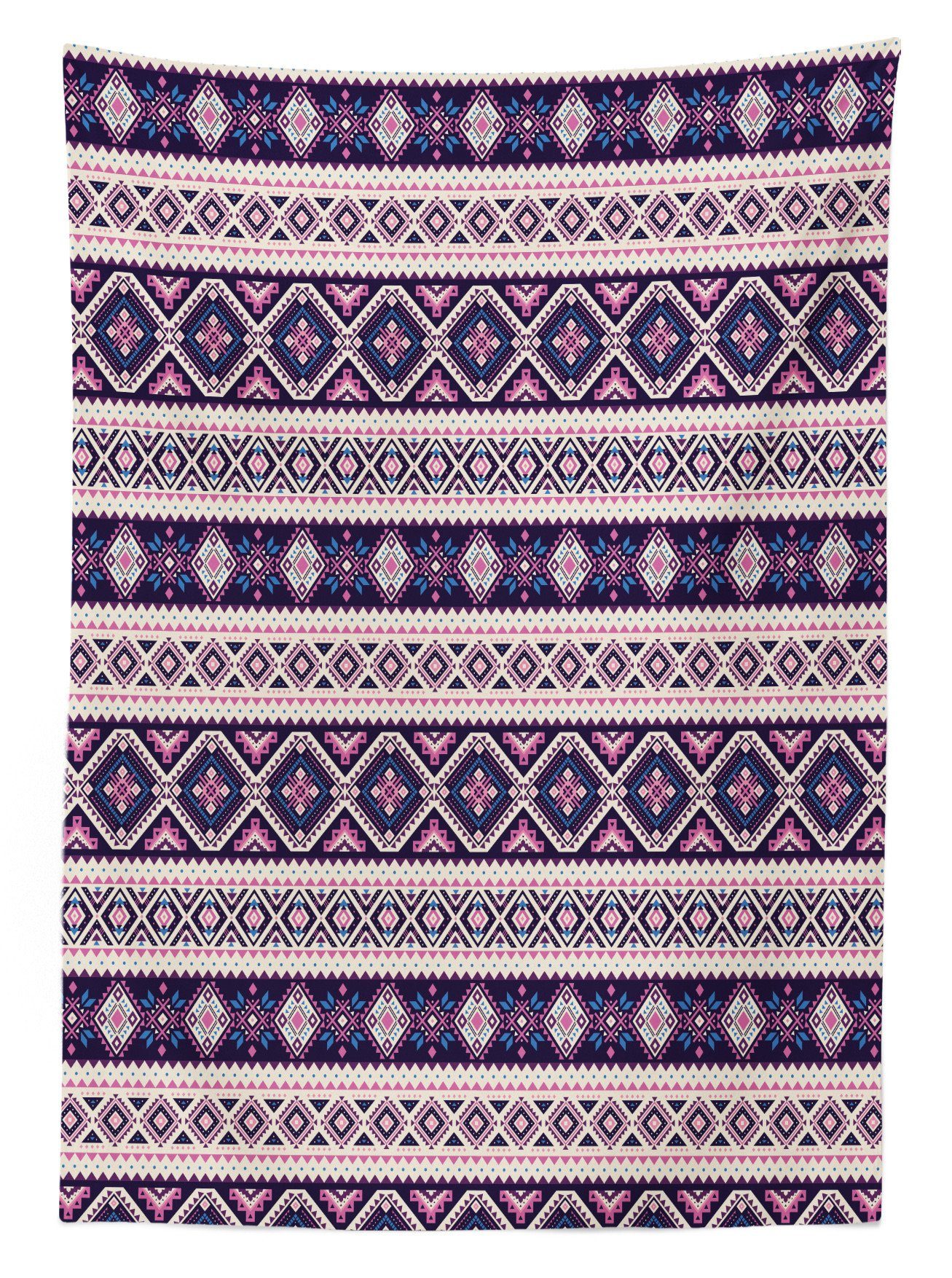geometrisches Farben, geeignet den Für Waschbar Klare Aboriginal Farbfest Außen Tischdecke Bereich Muster Aztekisch Abakuhaus