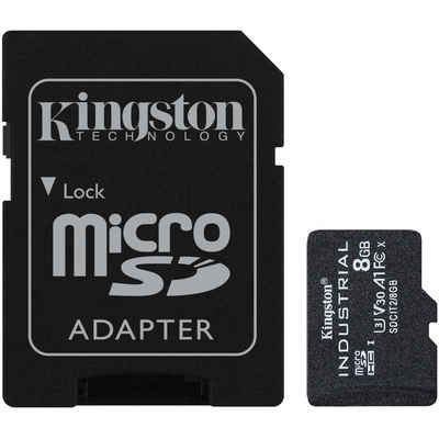 Kingston »Industrial 8 GB microSDHC« Speicherkarte (8 GB GB)