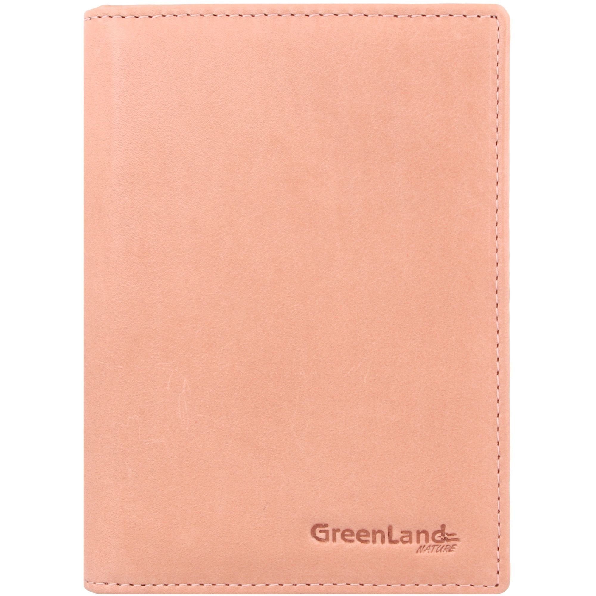 GreenLand Nature Etui Colour, Soft flamingo Leder