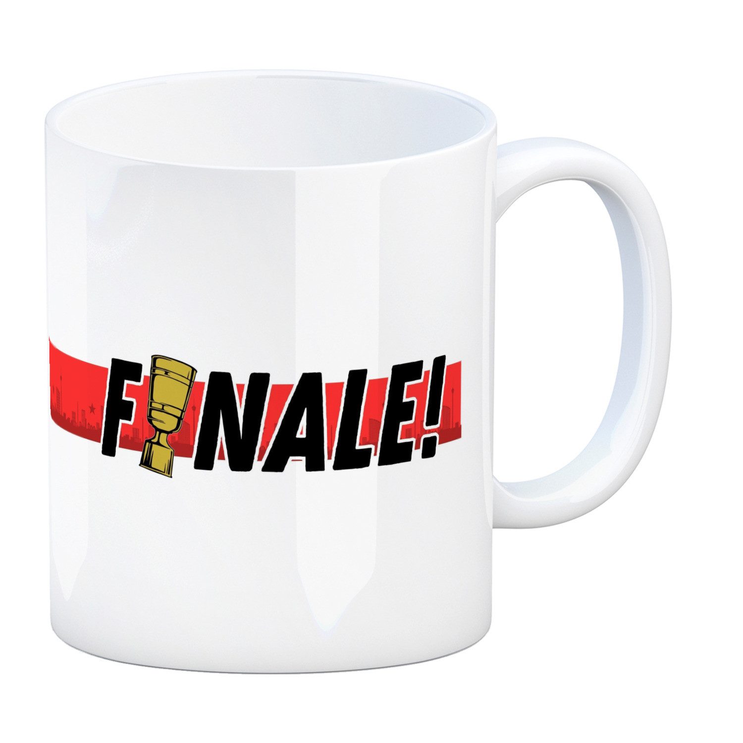 speecheese Tasse Stuttgart Brustring Finale Kaffeebecher mit Skyline
