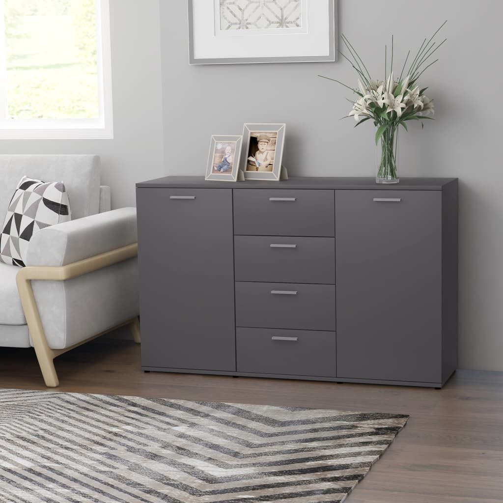 vidaXL Sideboard Sideboard Grau 12035,575 cm günstig online kaufen