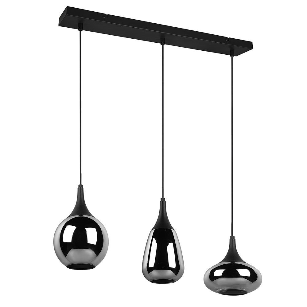 nicht Esstischlampe etc-shop Leuchtmittel Pendelleuchte, schwarz inklusive, Hängeleuchte Esszimmer