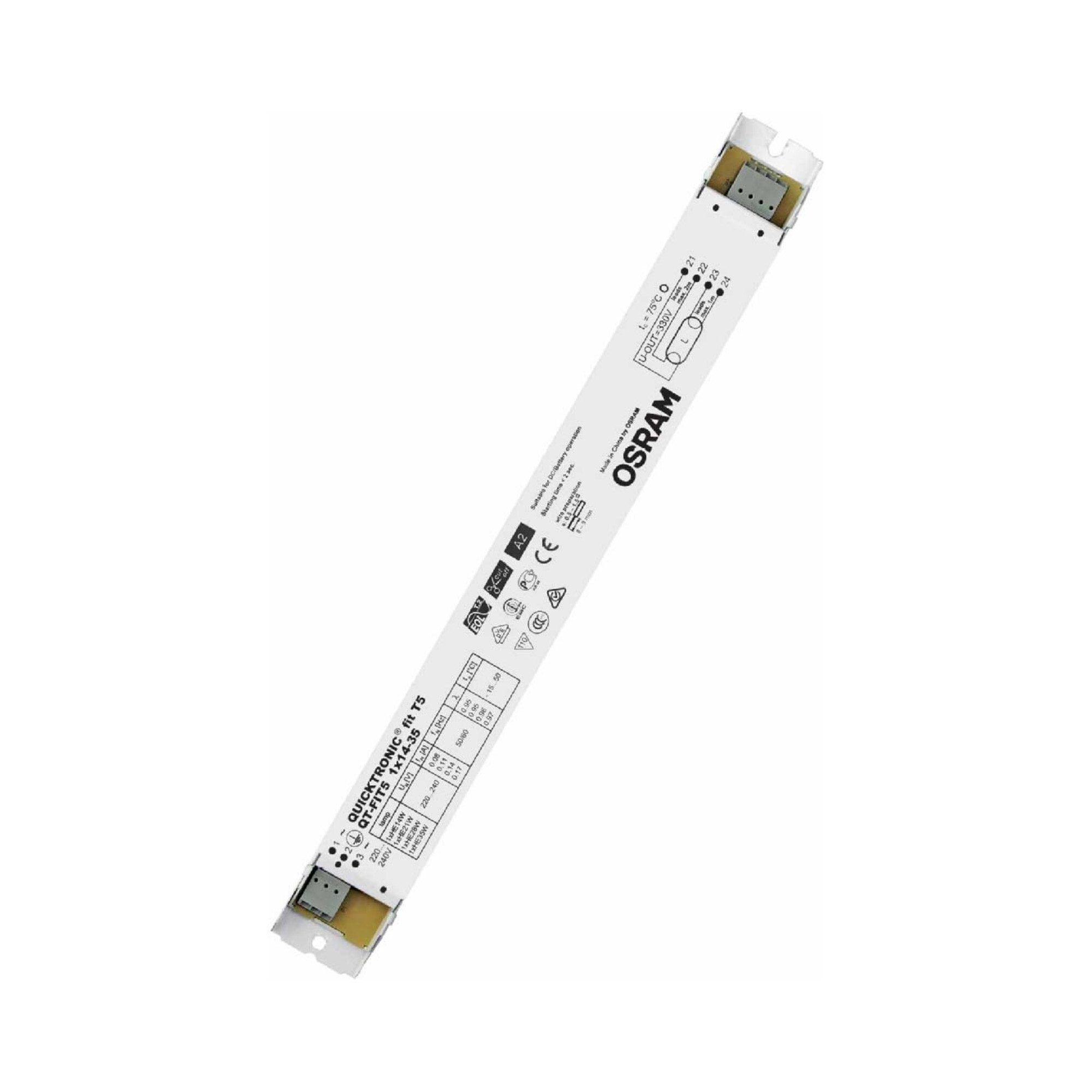Osram LED-Leuchtmittel OSRAM BETRIEBSGERÄTE Elektronischer Trafo QT-FIT 5/8 2x54-58