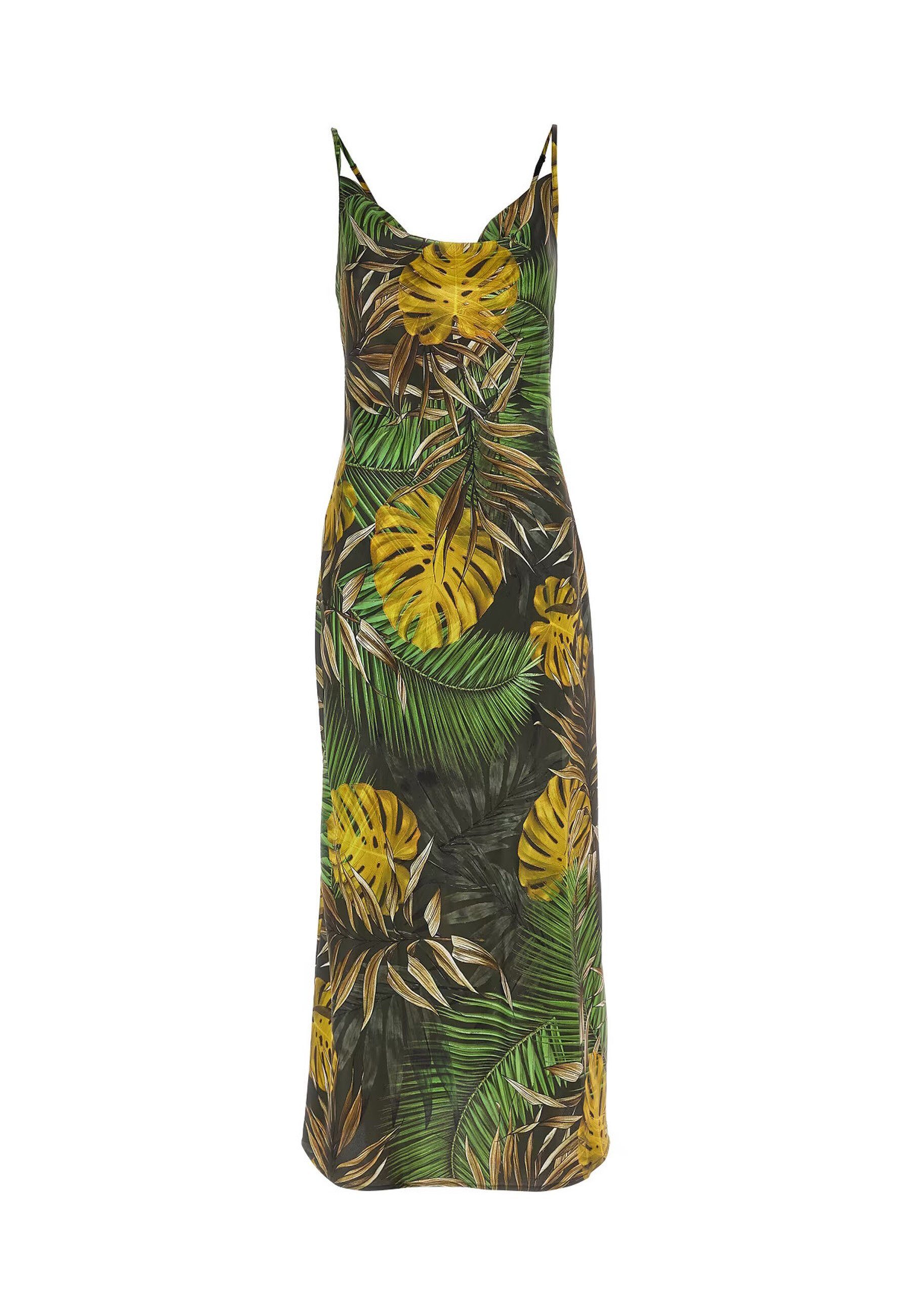 Guess Sommerkleid Kleider Ärmelloses Sommerkleid AKILINA DRESS mit (1-tlg)