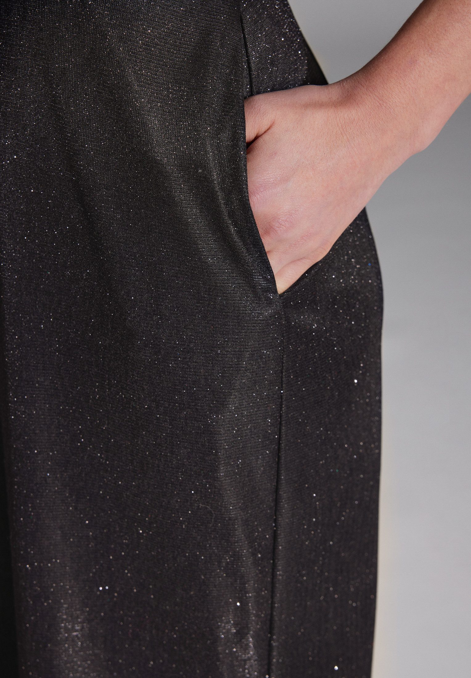 Hey Kyla Jumpsuit - Jumpsuit mit Schimmereffekt Oberteil in figurbetonter Passform