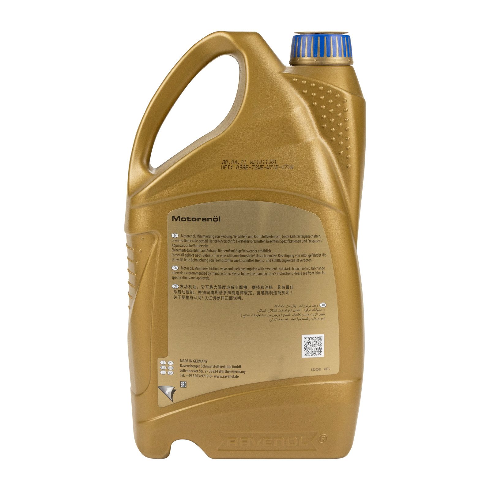 Ravenol Motoröl Ravenol NDT Nord Duty Truck 5W-40 Motoröl 5l NDT 1122103-005-01-999