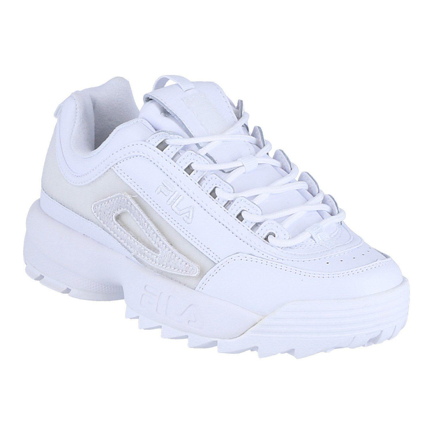 Fila Disruptor II Patches weiss Damen Sneaker