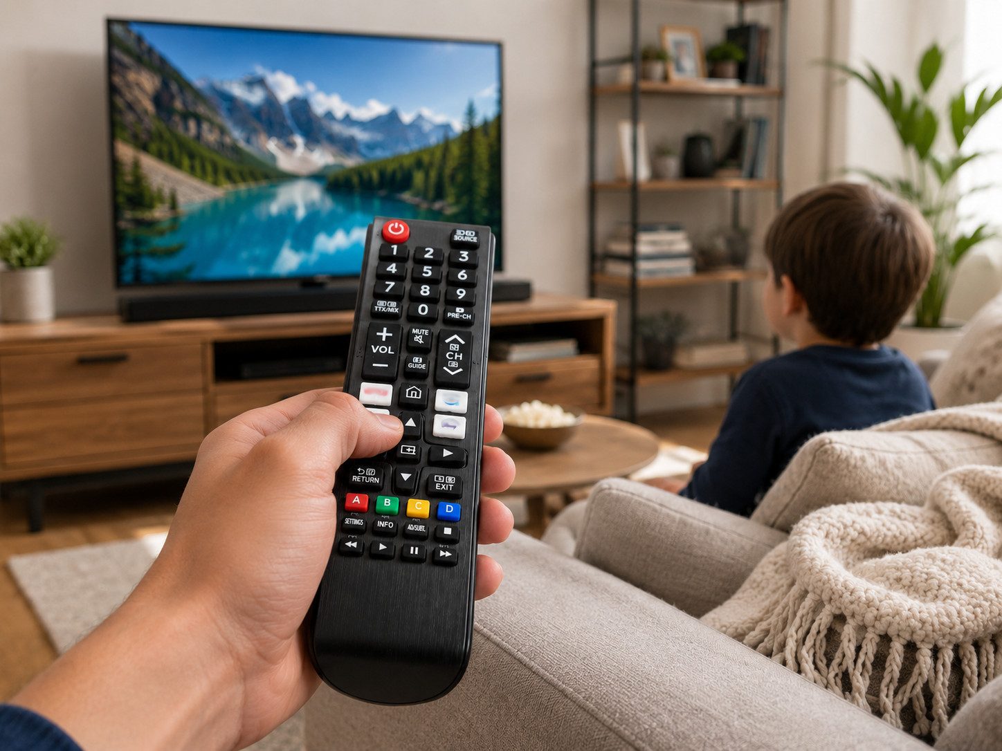 azurano Ersatz für SAMSUNG BN59-01315Q SUB BN59-01483C - - UHD 4K 8K Universal-Smart-TV-Fernbedienung (Streaming-Tasten)