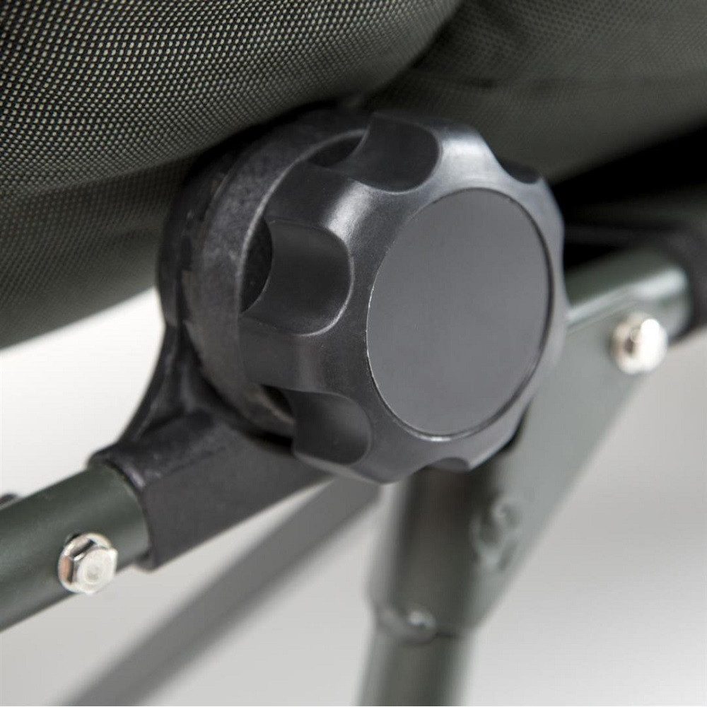 AngelSpezi® Angelliege Angelspezi 8-Bein Luxus Karpfenliege Bedchair Anglerliege Liege