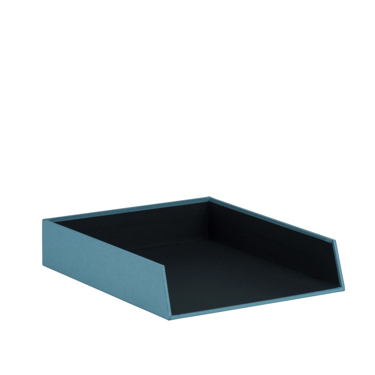 Rössler Aufbewahrungsbox RÖSSLER Ablagekorb stapelbar S.O.H.O. blau 260x60x320mm