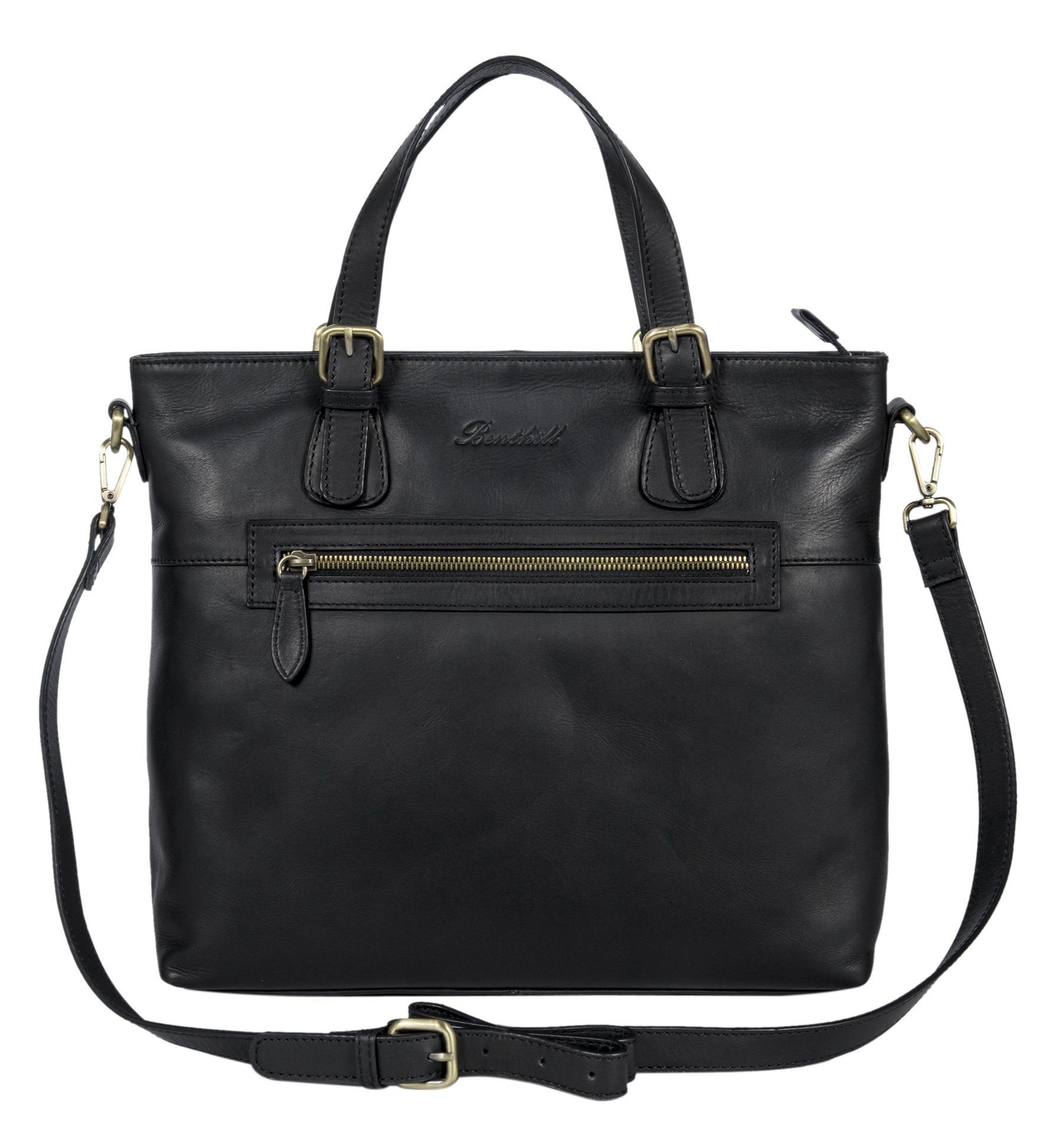 Benthill Handtasche Damen Echt Leder Handtasche günstig online kaufen