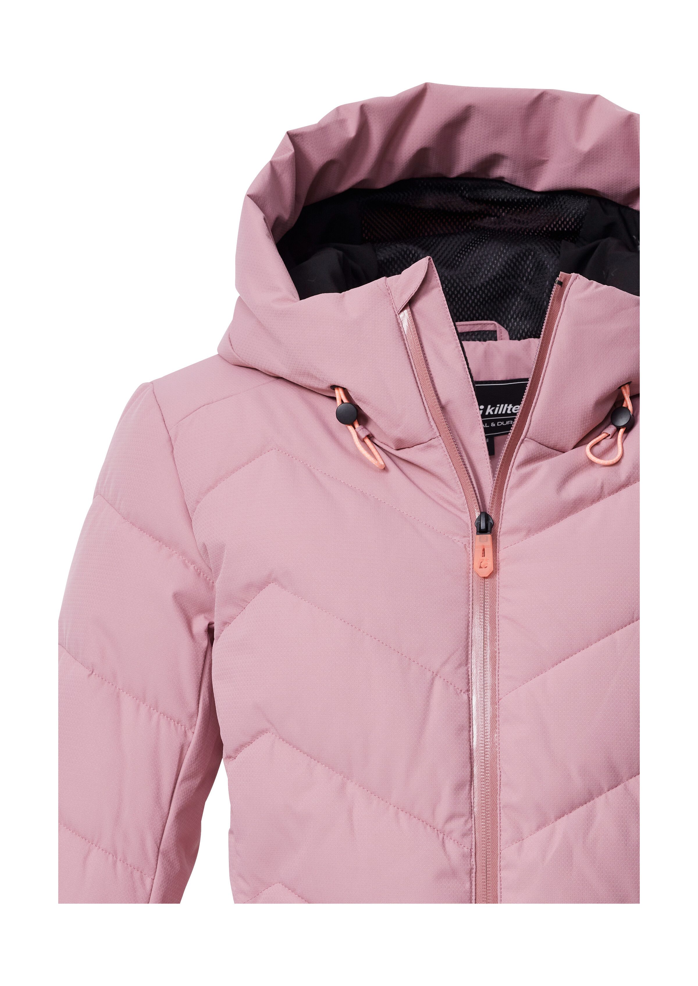 Killtec Skijacke KSW 31 WMN SKI QLTD JCKT Winddichte, wasserabweisende Skijacke mit Daunenoptik und Schneefang