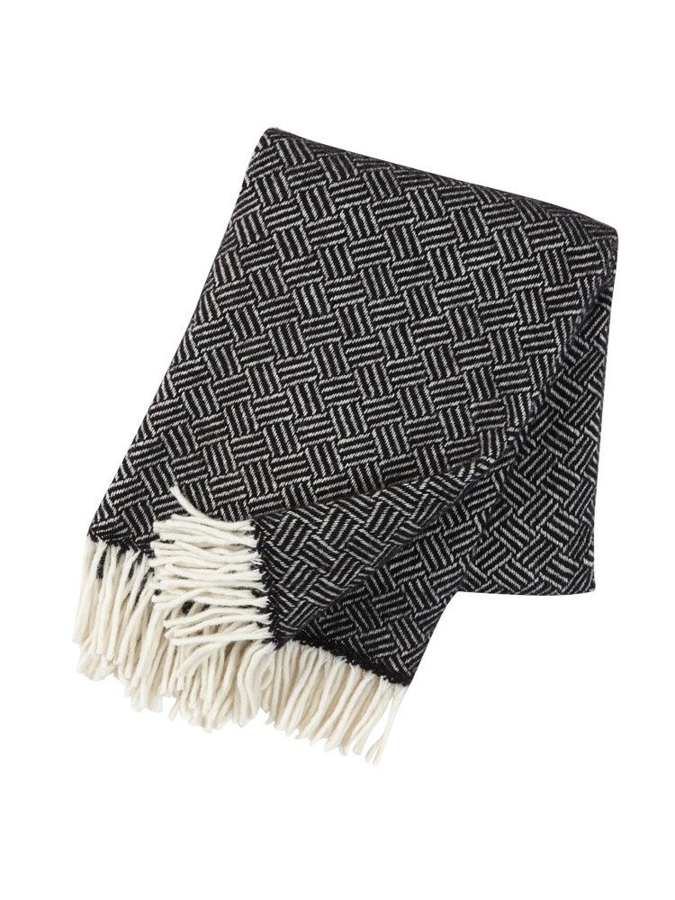 Wolldecke Samba 130x200 cm Lammwolle, Klippan Yllefabrik