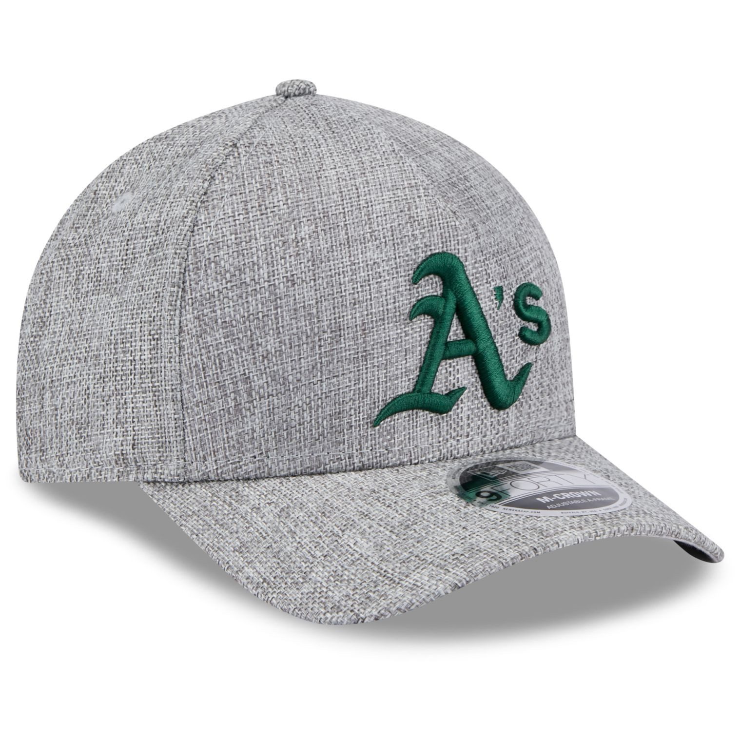 New Era Snapback Cap 9Forty MCrown WEAVE Oakland Athletics