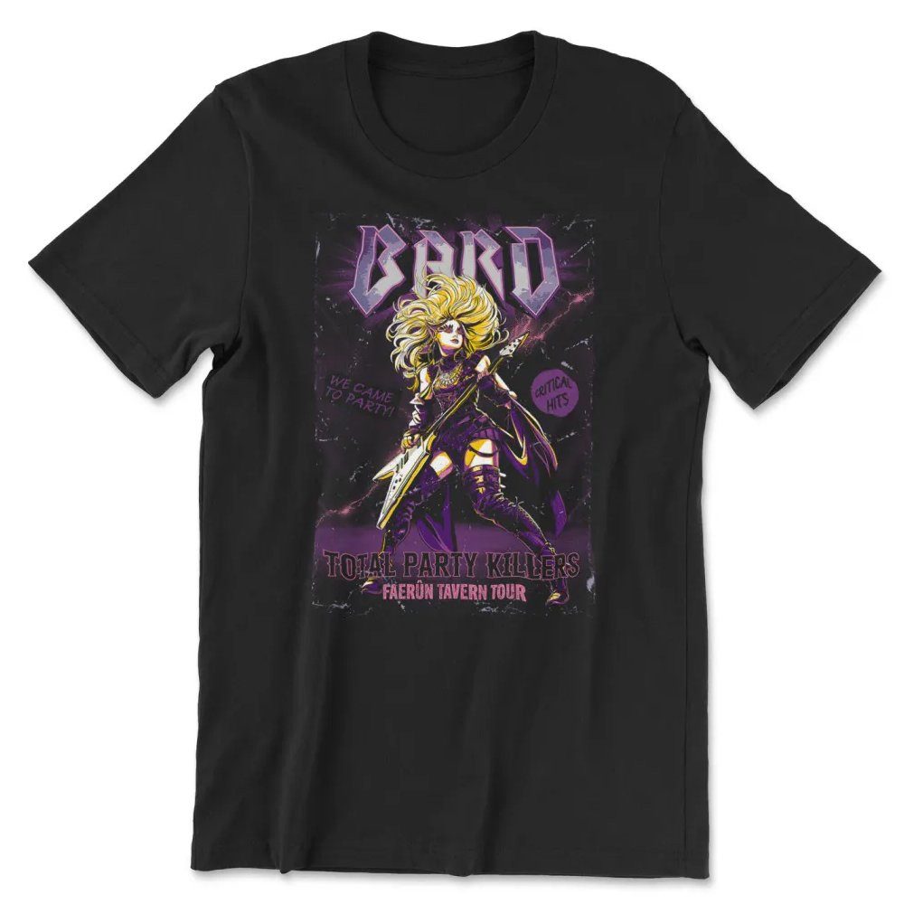 DUNGEONS & DRAGONS T-Shirt Bard - The Total Party Killers T-Shirt