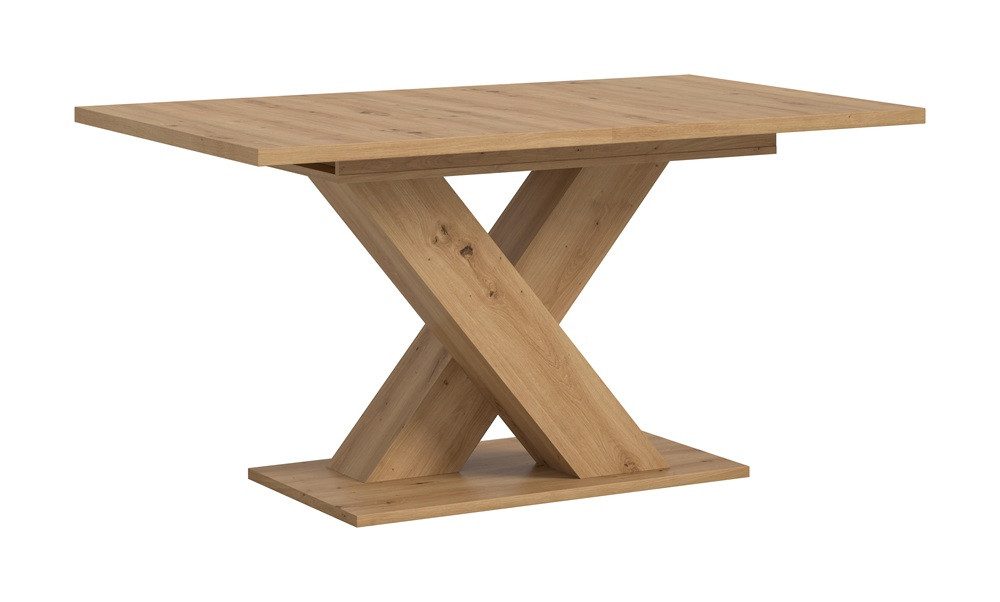 xonox.home Esstisch Esstisch Motion, ausziehbar, X-Fußgestell, Eiche Artisan, 150(190), Küchentisch, Eiche Artisan