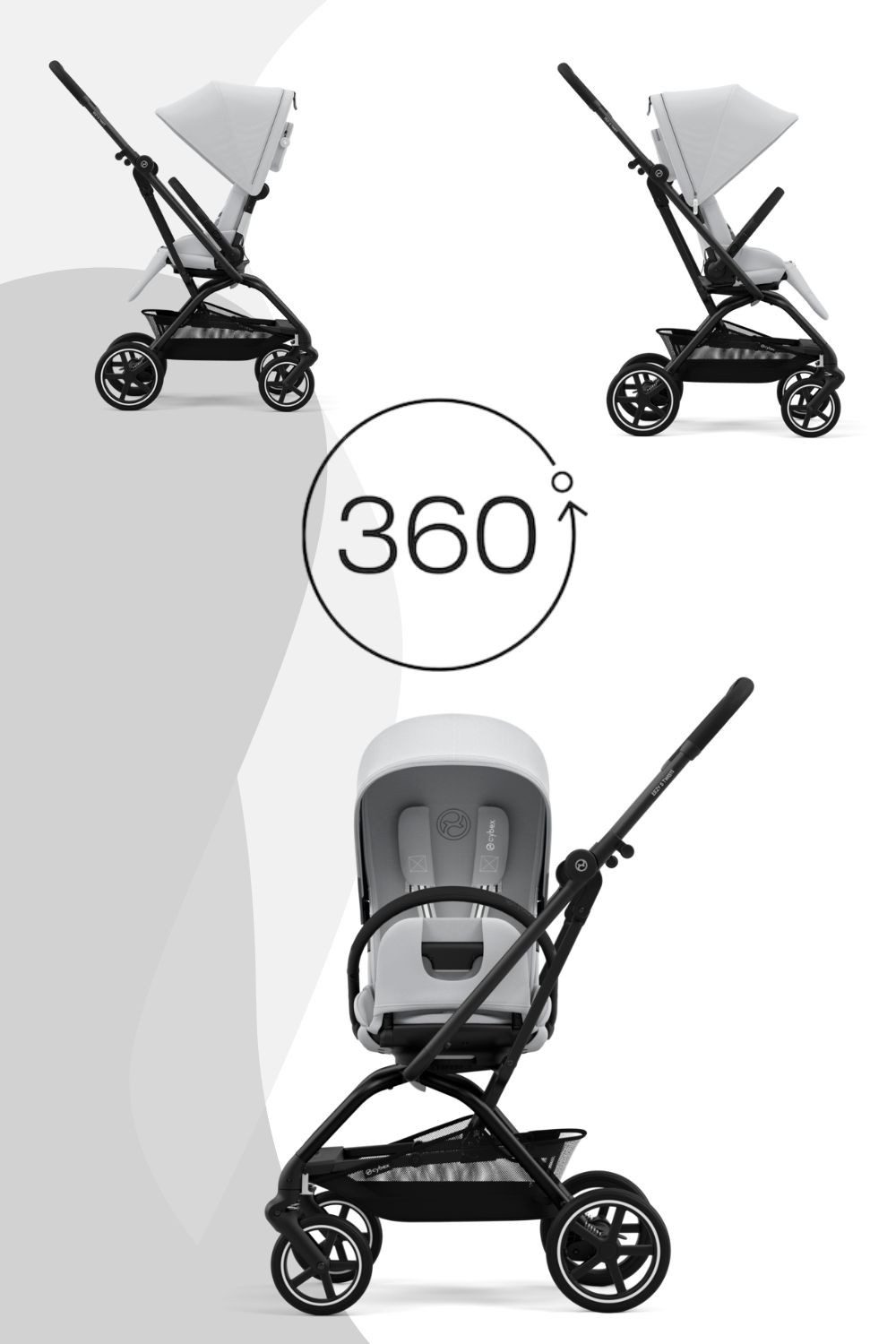 Cybex Kombi-Kinderwagen, mit All-Terrain Räder