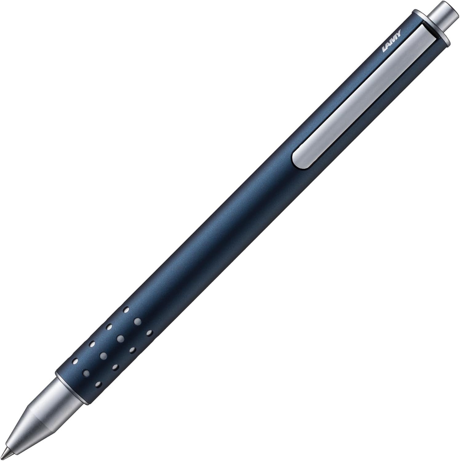 LAMY Tintenroller swift, Rollerball mit robustem Gehäuse aus Edelstahl in Strichbreite B