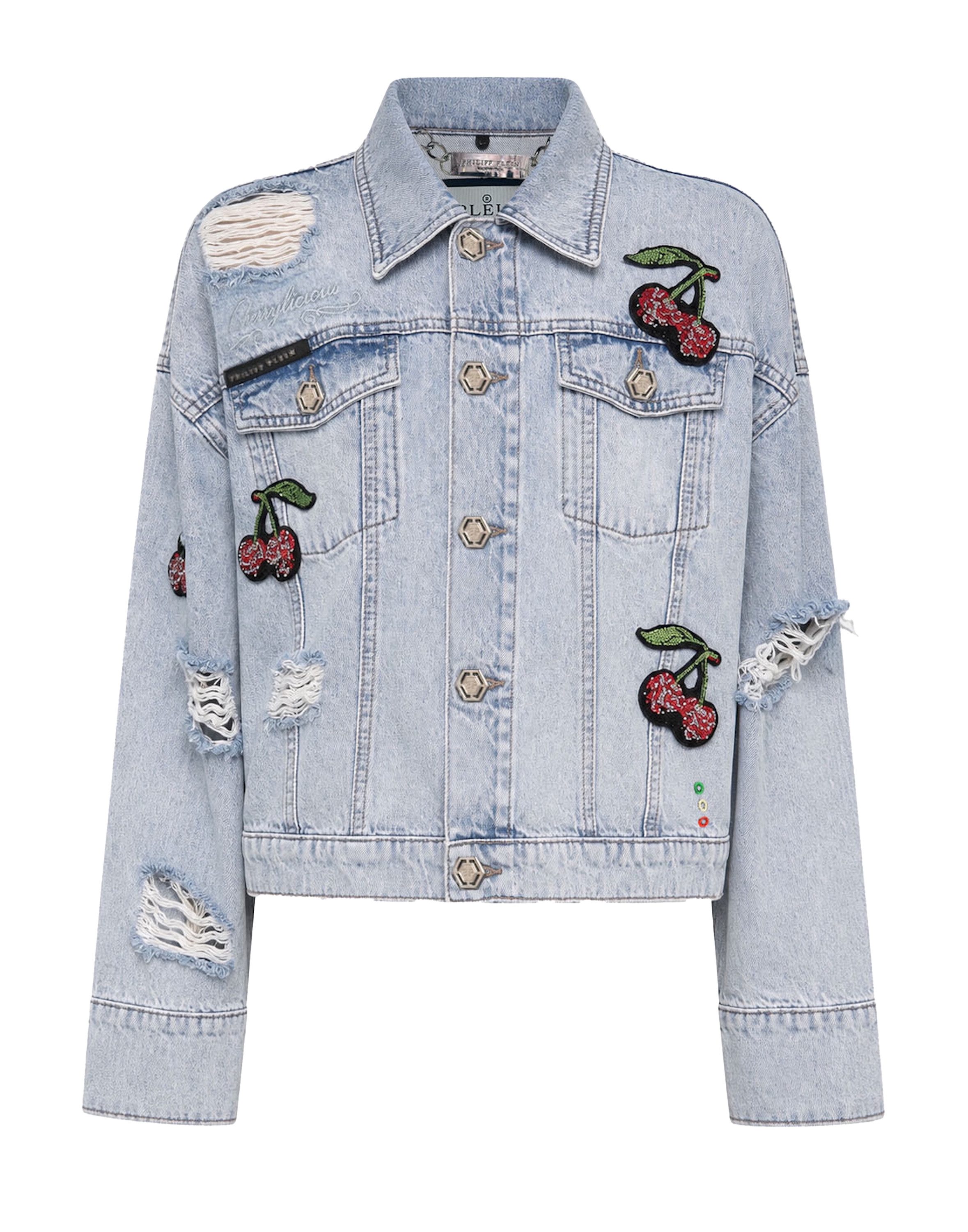 PHILIPP PLEIN Jeansjacke Jacke in Regular Fit