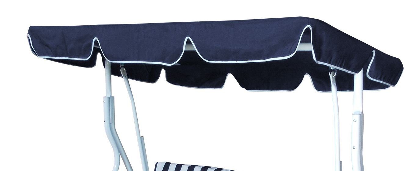 DEGAMO Hollywoodschaukelersatzdach FLORIDA dunkelblau, 170x110cm, mit günstig online kaufen