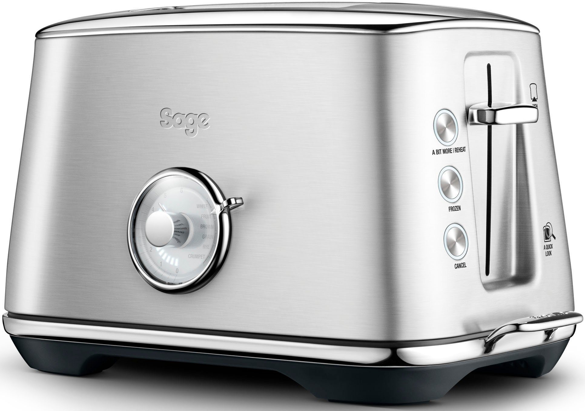 lange Sage Toaster 2400 2 Luxe, the W STA735BSS, Select Schlitze, Toast