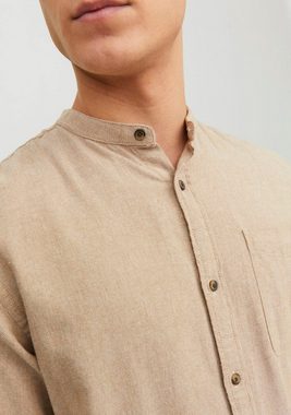 Jack & Jones Langarmhemd JJEBAND MELANGE SHIRT LS SN