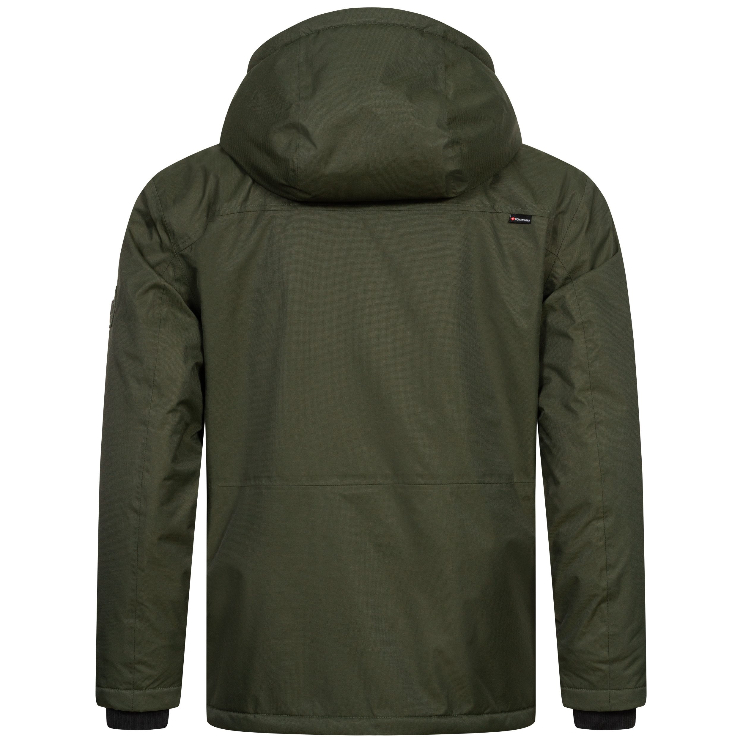 Höhenhorn Winterjacke Starsgard Herren Jacke für Männer Wasserdicht Atmungsaktive abnehmbare Gefütterte Kapuze, winddicht