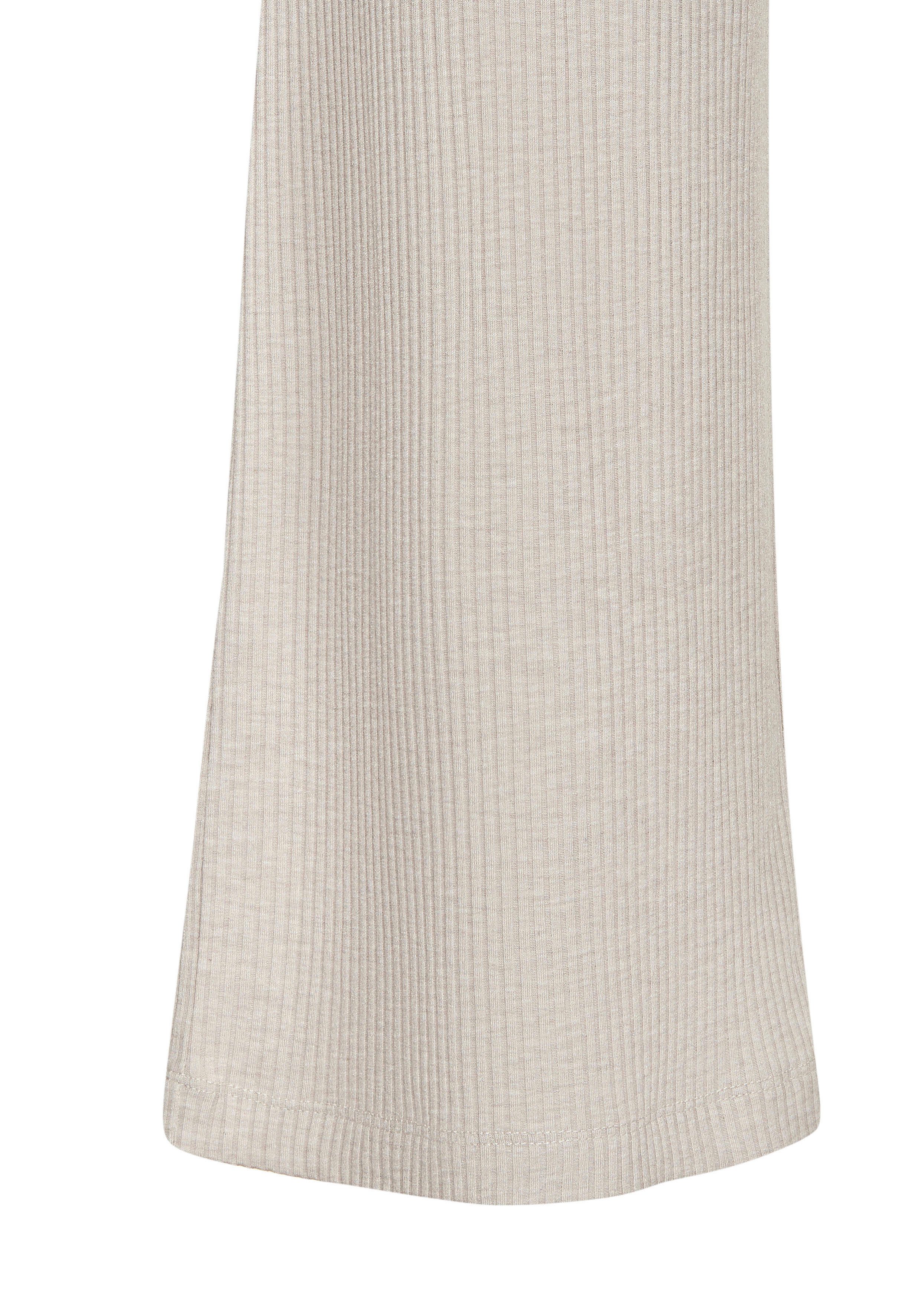 s.Oliver Pyjamahose in elastischer Rippware