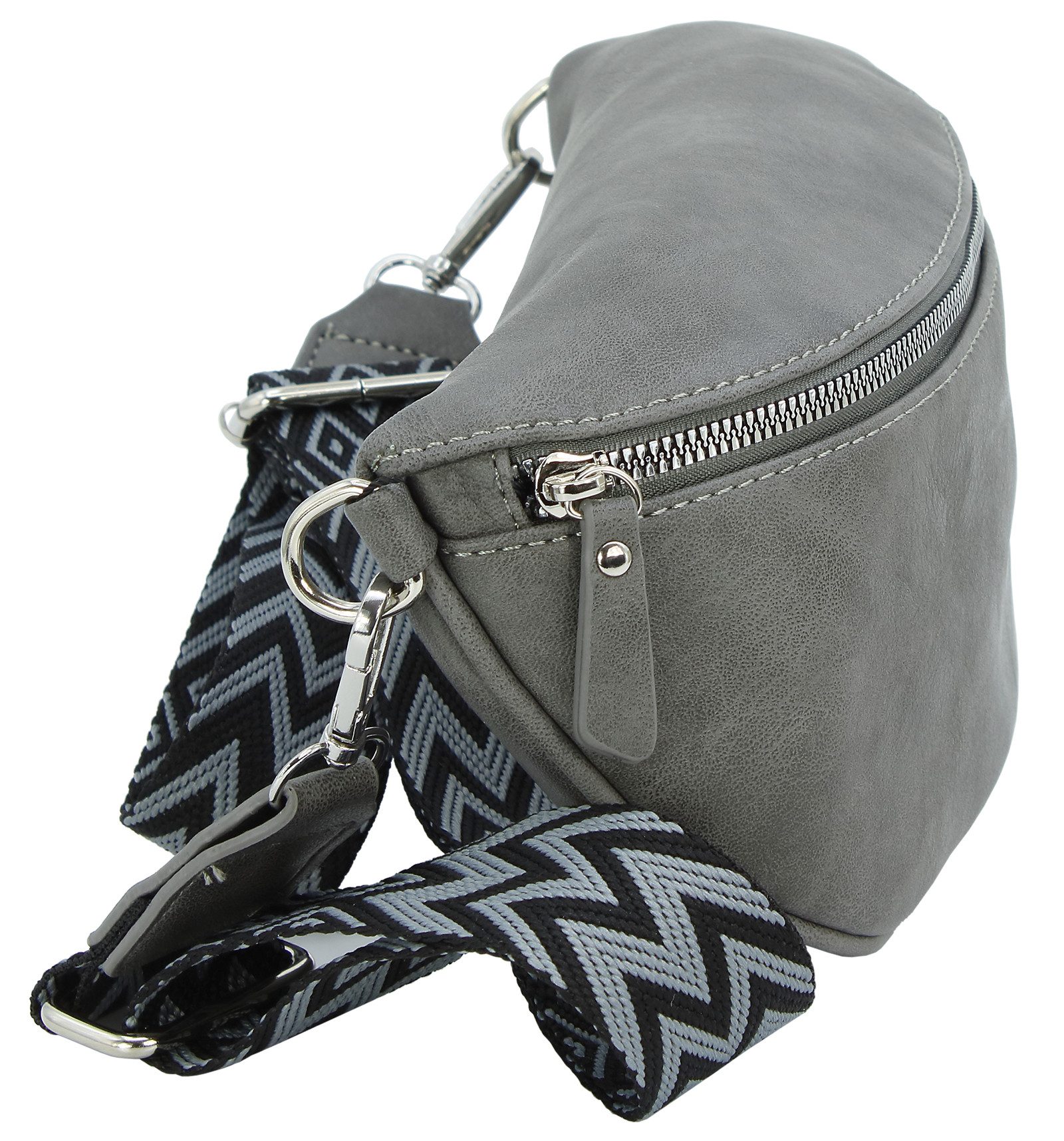 J JONES JENNIFER JONES Bauchtasche Damen Hüfttasche Umhängetasche breiter Gurt Gürteltasche Handtasche – Bild 5 von 5