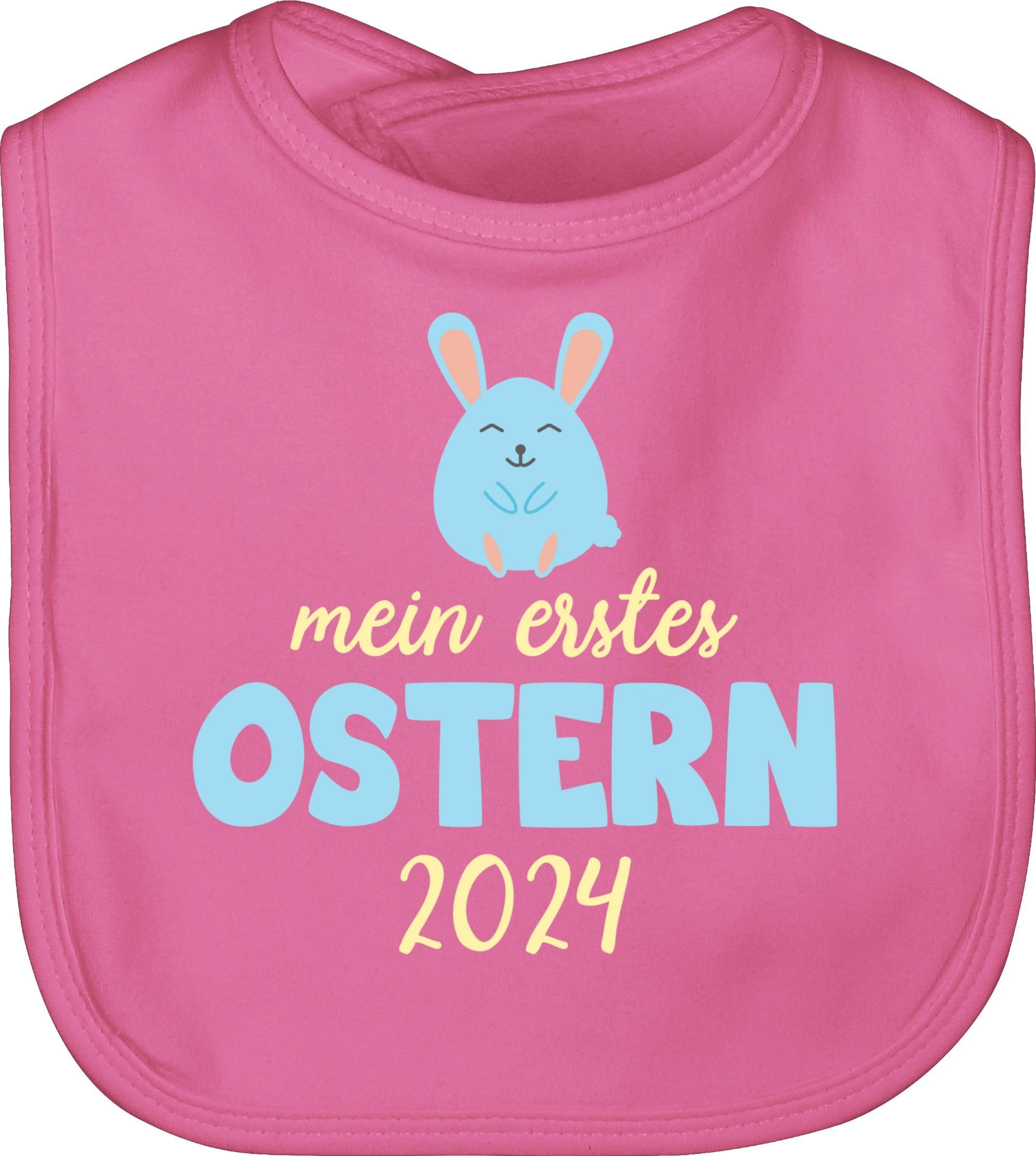 Shirtracer Lätzchen Mein erstes Ostern 2024 blau, Ostergeschenke