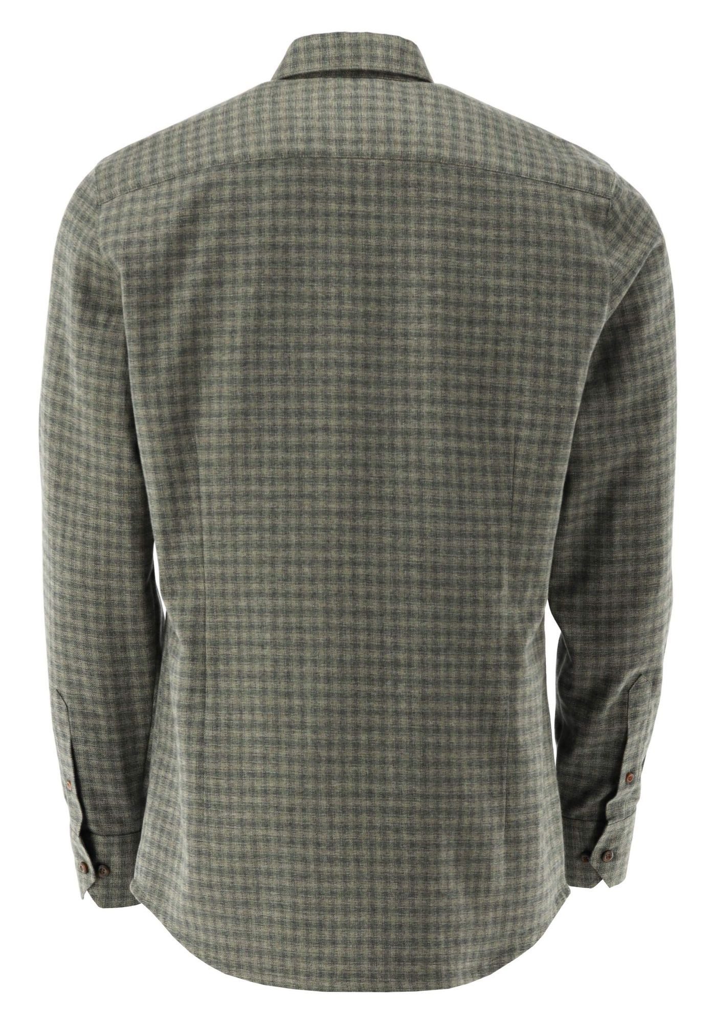 OS Trachten Outdoorhemd Iruso Slim Fit, 1/1-Arm, Haifischkragen