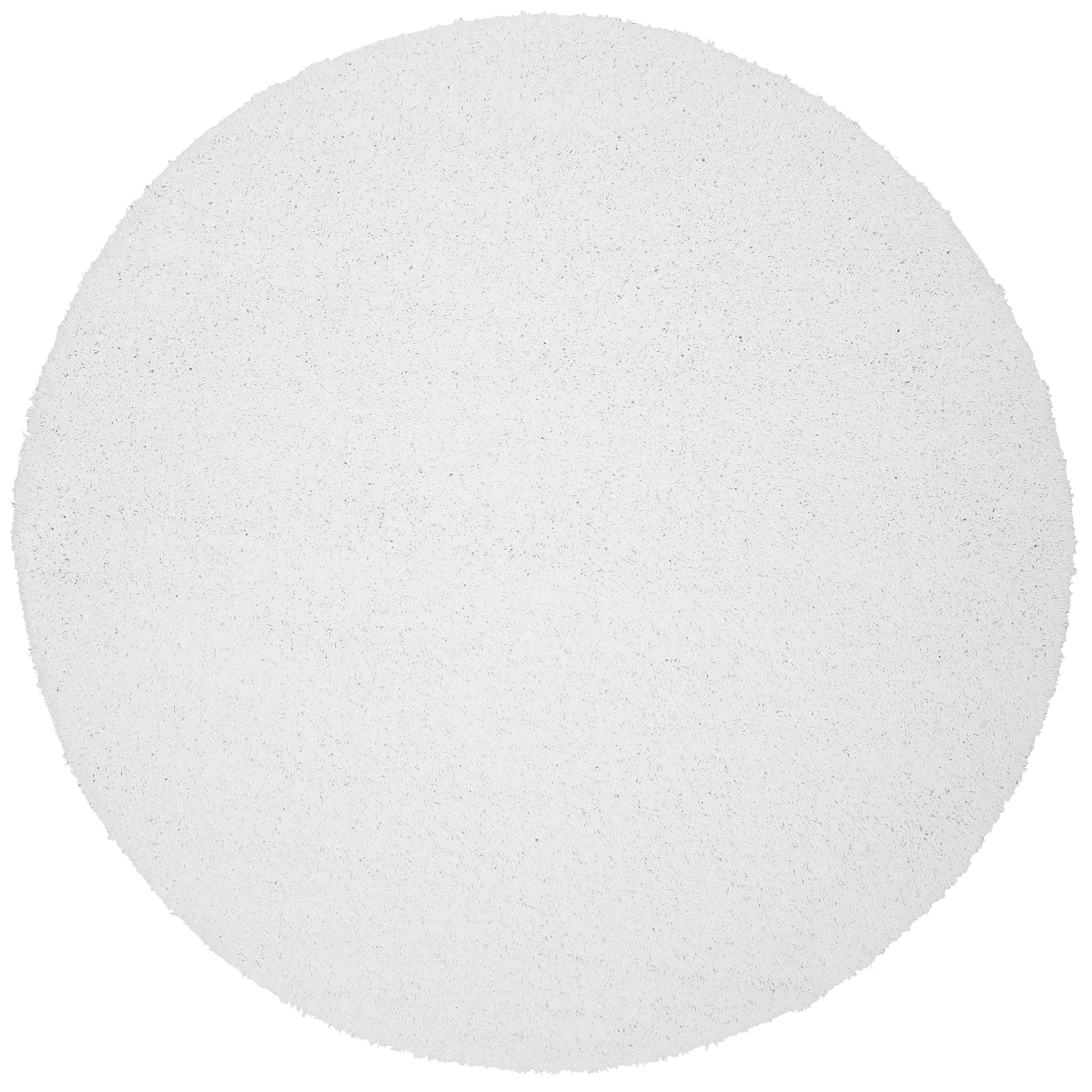 Teppich Shaggy 30, Home affaire, rund, Höhe: 30 mm, Teppich in Uni-Farben, besonders weich und kuschelig snow