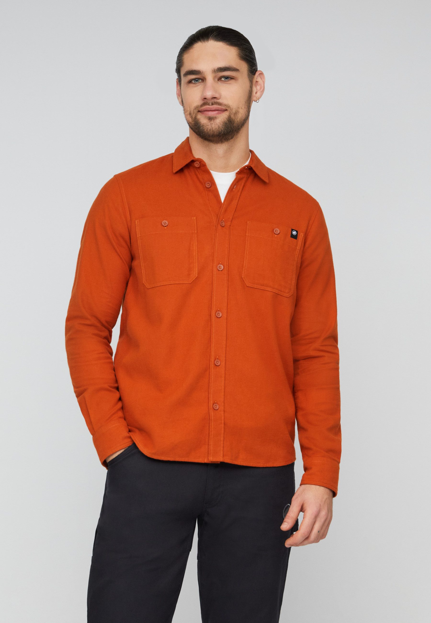 Mammut Langarmhemd Alvra Plain Longsleeve Shirt Men