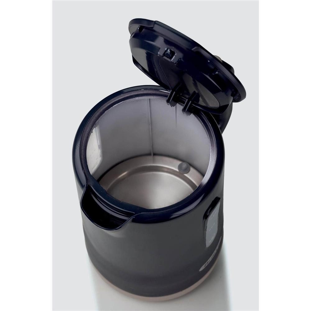 Ariete Wasserkocher 2846/00 Breakfast, 2200 W, 1,7 Liter, Kunststoff, Kalkfilter, dunkelblau