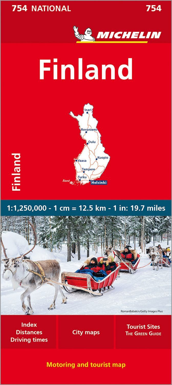 Michelin Finnland / diverse, Map