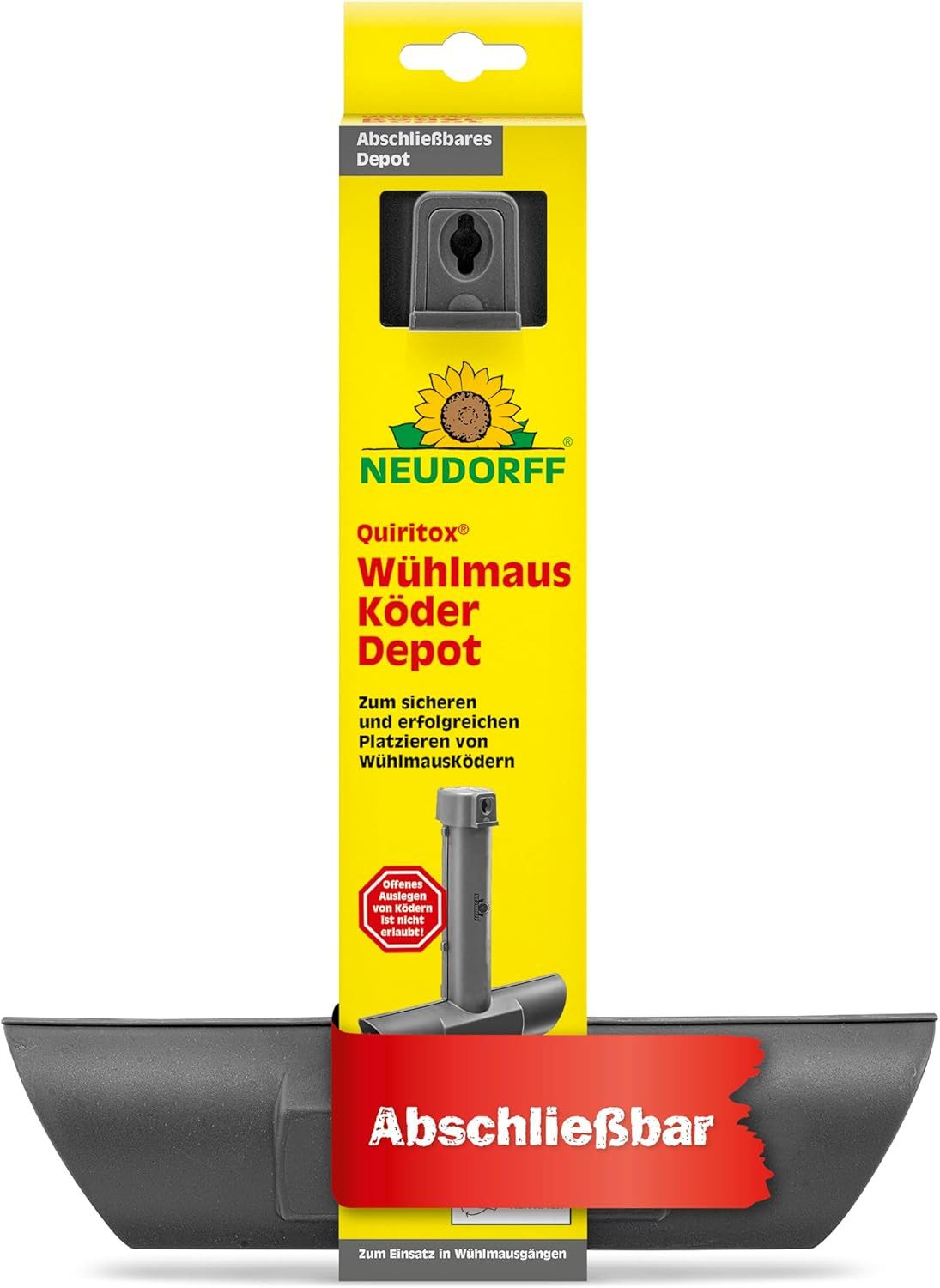 Neudorff Ловушки для животных-Köder Quiritox WühlmausKöder Depot 1 Stk., 1-St.
