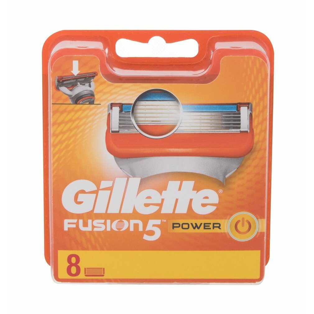 Gillette Rasierklingen Gillette Stück 5 Power Fusion 8 Rasierklingen